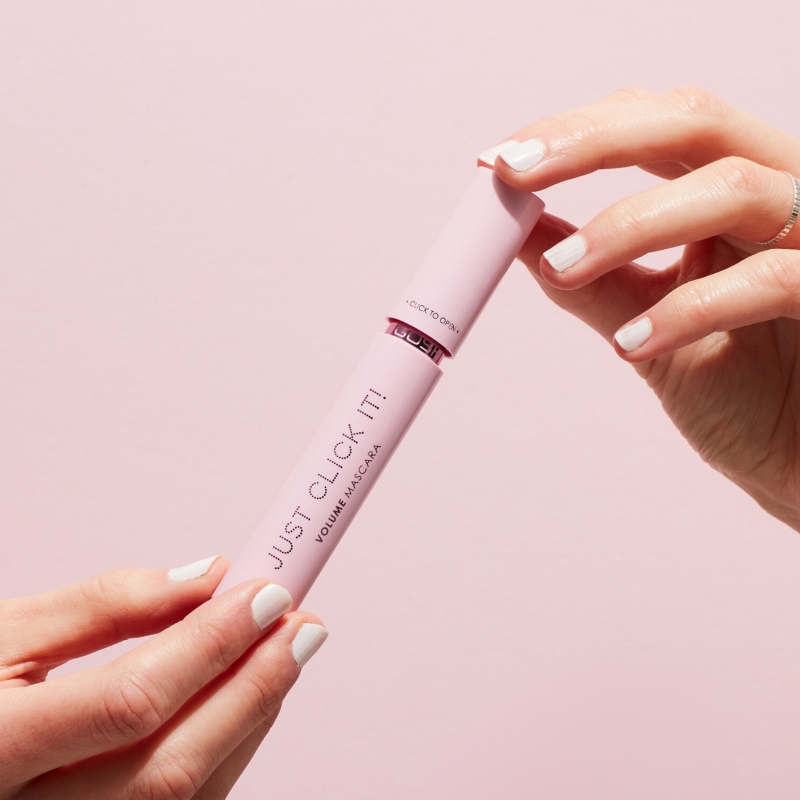 Спирала за обем и дължина с иновативен механизъм Gosh Just Click It! Volume Mascara 10ml — 4