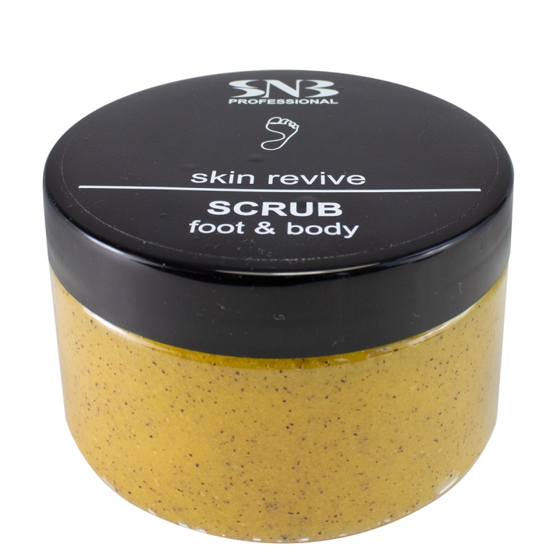 Скраб за педикюр с прополис и облепиха SNB Skin Revive Scrub & Body 300ml