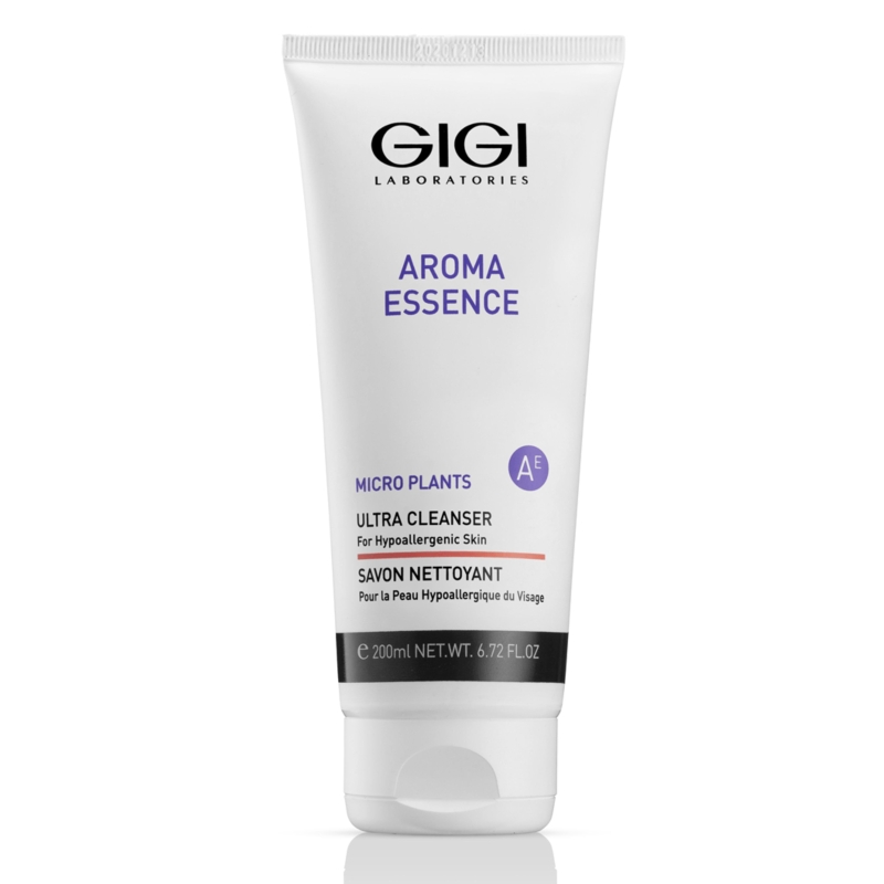 Хипоалергенен измиващ гел за чувствителна кожа GIGI Aroma Essence Ultra Cleanser Hypoallergenic 200 ml