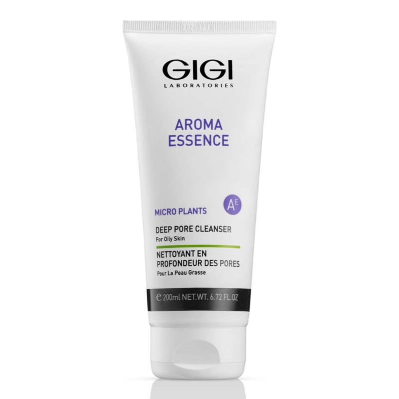 Измиващ гел за мазна кожа и дълбоко почистване на порите GIGI Aroma Essence Deep Pore Cleanser 200 ml