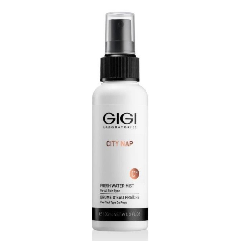 Освежаващ хидратиращ тонер - спрей против градски стрес Gigi City NAP Urban Fresh Water Mist 100 ml