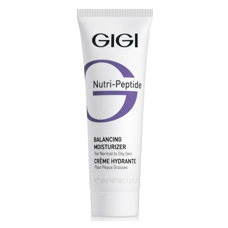 Хидробалансиращ крем за мазна кожа с пептиди и галактоарабинан GIGI Nutri Peptide Balancing Moisturizer 50 ml