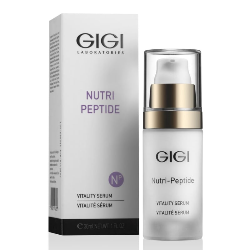 Енергизиращ серум за озаряване и стягане с пептиди GIGI Nutri Peptide Vitality Serum 30 ml