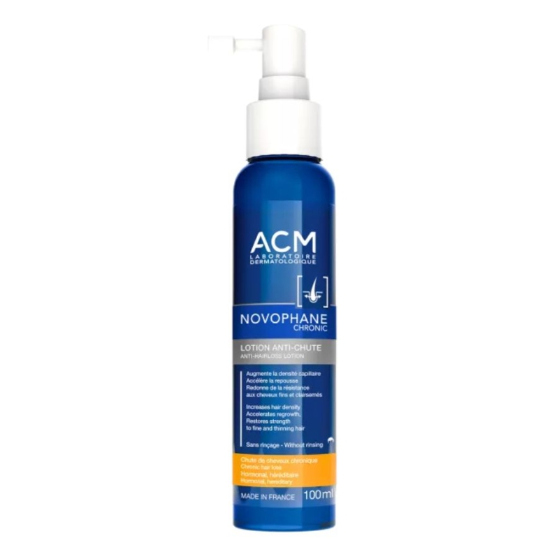 Лосион против хроничен косопад с активен комплекс NOVODENSYL ACM Novophane Chronic Anti-Hair Loss Lotion 100 ml — 2