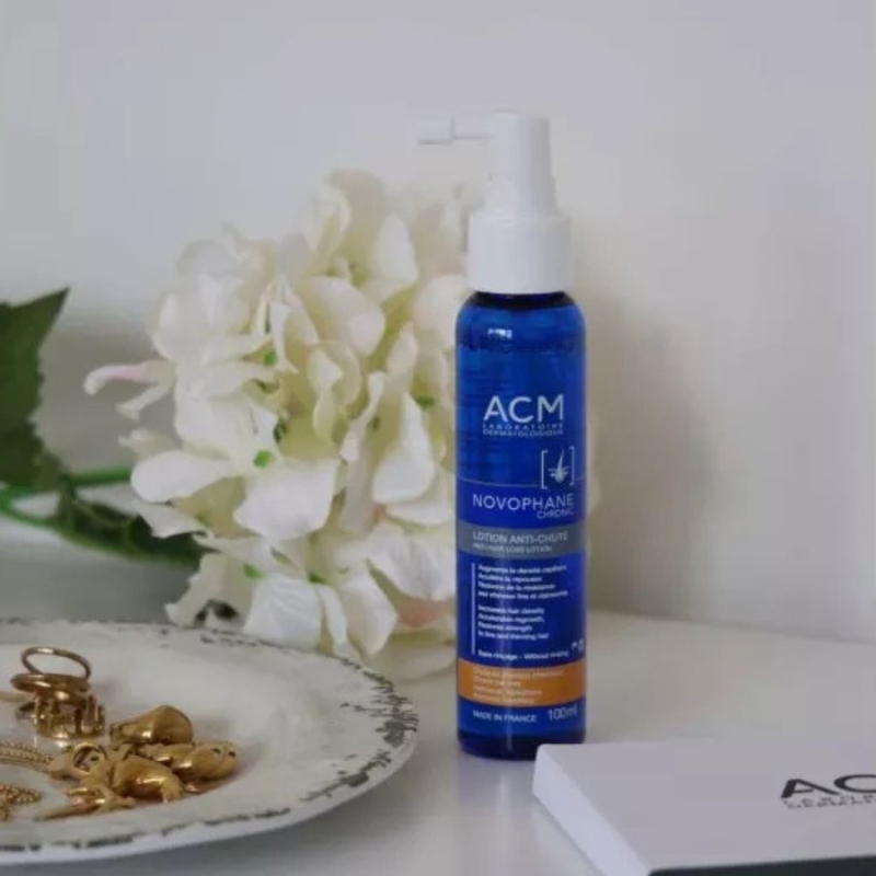Лосион против хроничен косопад с активен комплекс NOVODENSYL ACM Novophane Chronic Anti-Hair Loss Lotion 100 ml — 3