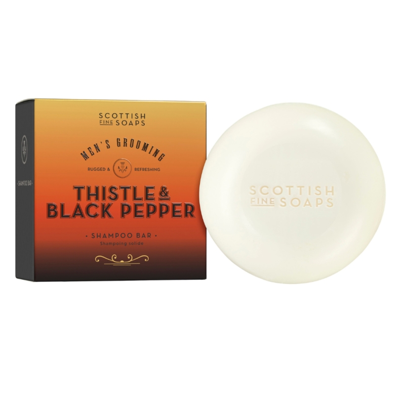 Сапун за мъже Scottish Fine Soaps Men's Grooming Thistle & Black Pepper Soap 100g