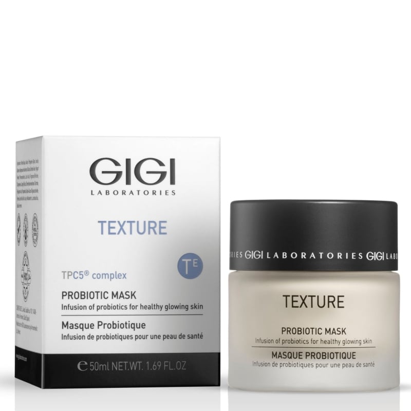 Пробиотична подхранваща маска за възстановяване на микробиома и блясъка GIGI Texture Probiotic Mask 50 ml