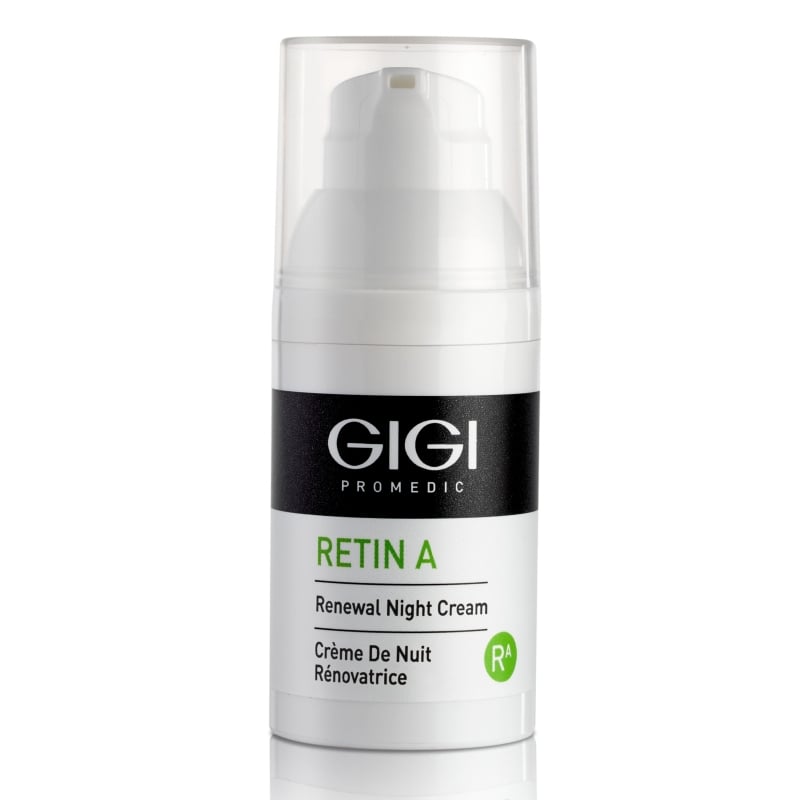 Обновяващ нощен крем за регенерация и изравняване на текстурата GIGI Retin A Renewal Night Cream 30 ml
