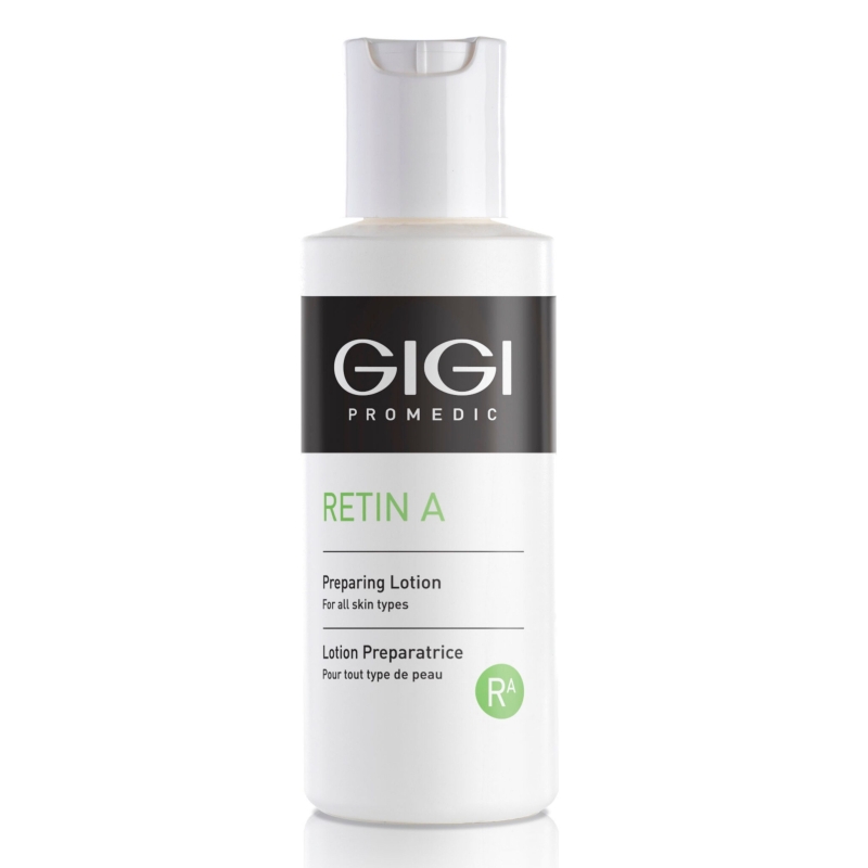 Биостимулиращ лосион за подготовка и дълбоко почистване GIGI Retin A Preparing Lotion 60 ml