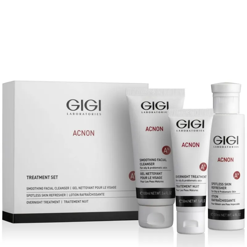 Терапевтичен кокмплект за мазна и акнеична кожа GIGI Acnon Home Care Set