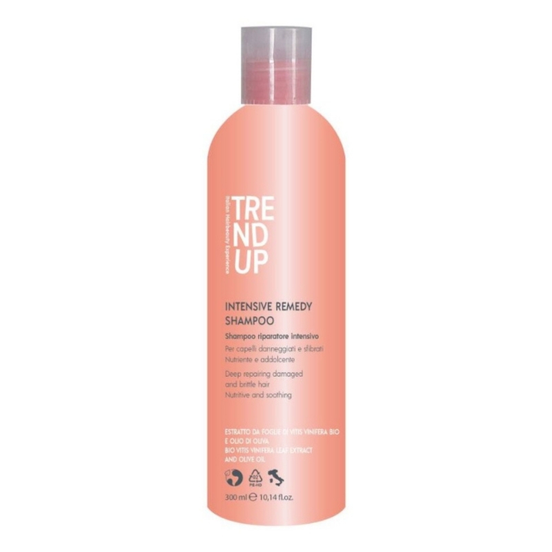 Възстановяващ шампоан за увредена и чуплива коса с маслиново масло Trend Up Remedy Shampoo 300 ml