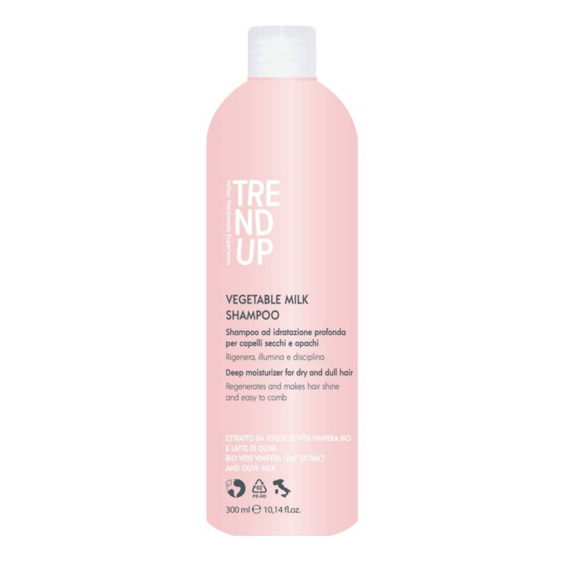 Регенериращ шампоан за суха коса с Маслиново мляко Trend Up Vegetable Milk Shampoo 300 ml