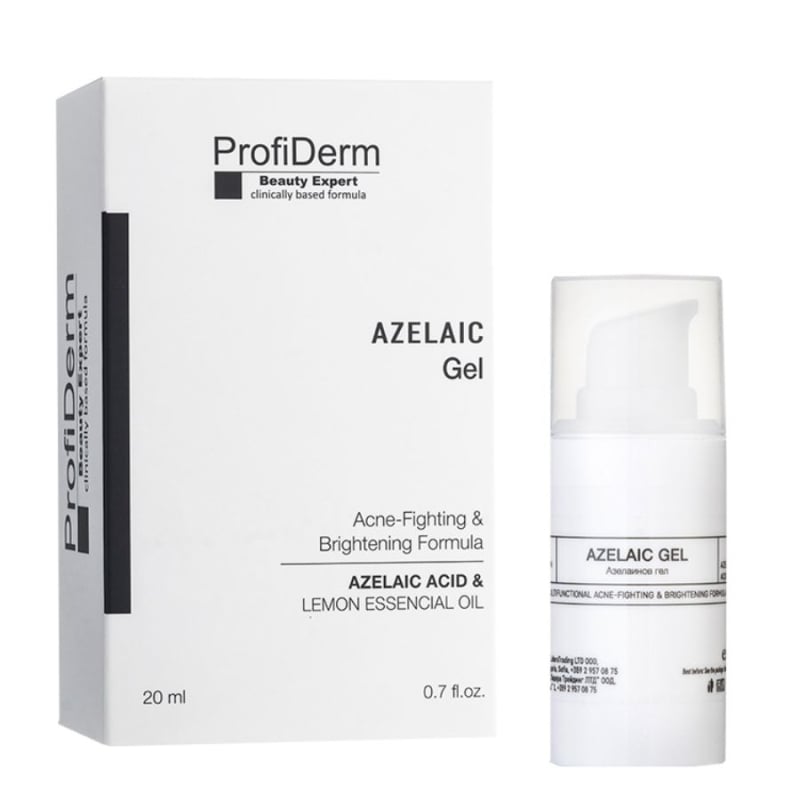 Азелаинов гел за акнеична и мазна кожа Profiderm Azelaic Gel 20ml