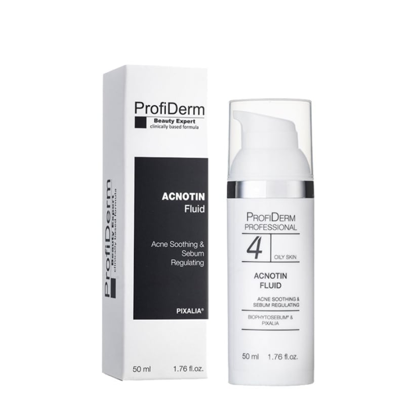 Флуид Акнотин за мазна и склонна към акне кожа Profiderm Acnotin Fluid 50ml