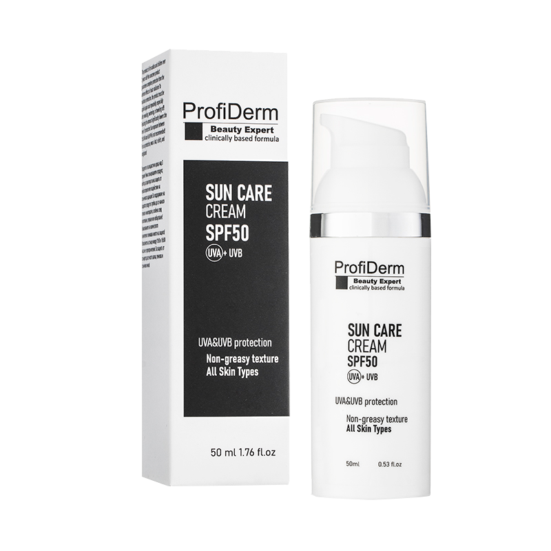 Слънцезащитен крем ProfiDerm Sun Care Cream SPF50 50ml