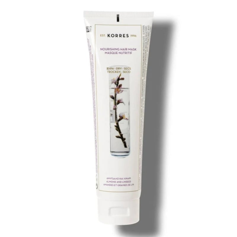 KORRES Dry and Damaged Hair Mask Almond & Linseed 125 ml
