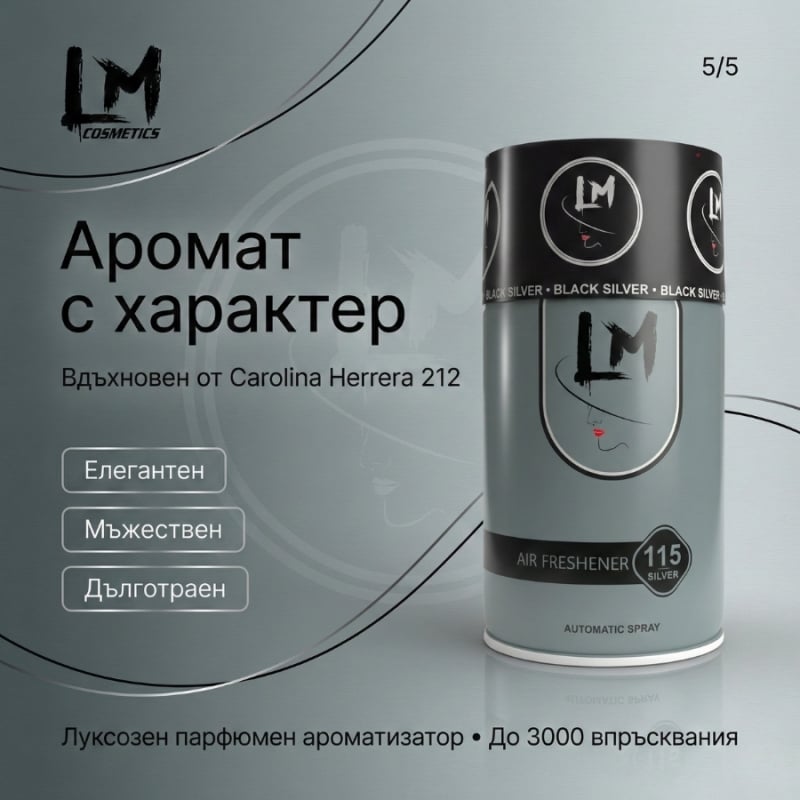 Освежител за въздух LM 2!2 250ml 115 ( пълнител за електронен ароматизатор ) — 6