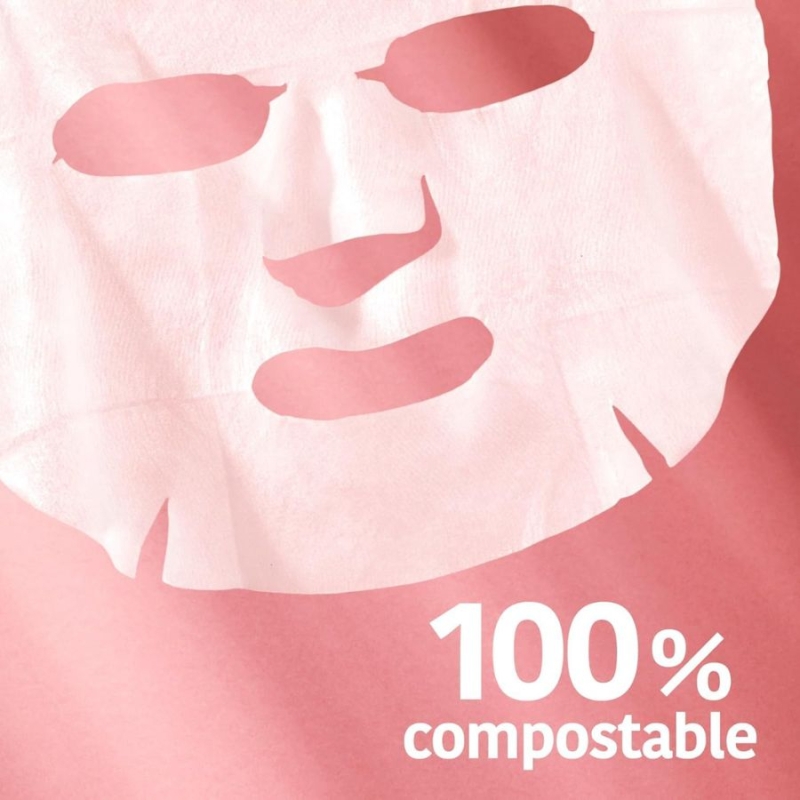 Антиоксидантна маска за лице с Витамин C Iroha Brightening Tissue Mask with Vitamin C + HA — 5