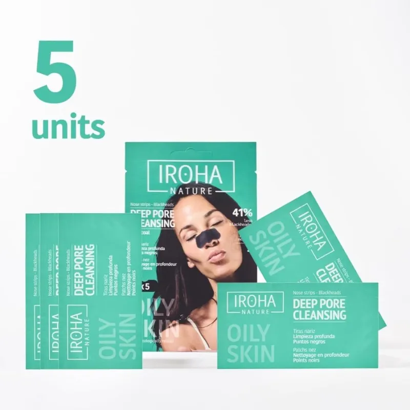 IROHA Nature Deep Cleansing Nose Strips 3 pcs — 2