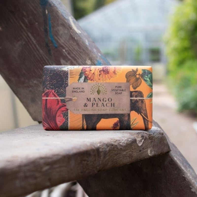 Луксозен растителен сапун с Манго и Праскова The English Soap Company Mango & Peach Luxury Vegetable Soap 190g — 5