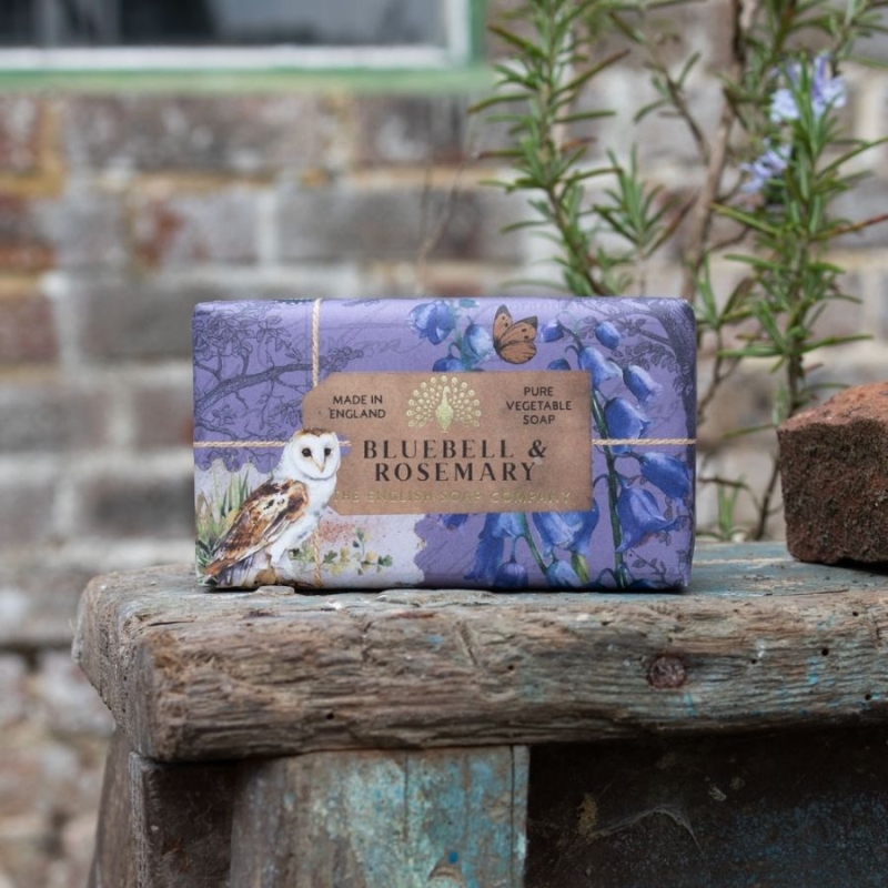 Луксозен сапун със Зюмбюл и Розмарин The English Soap Company Bluebell and Rosemary Soap 200g — 2