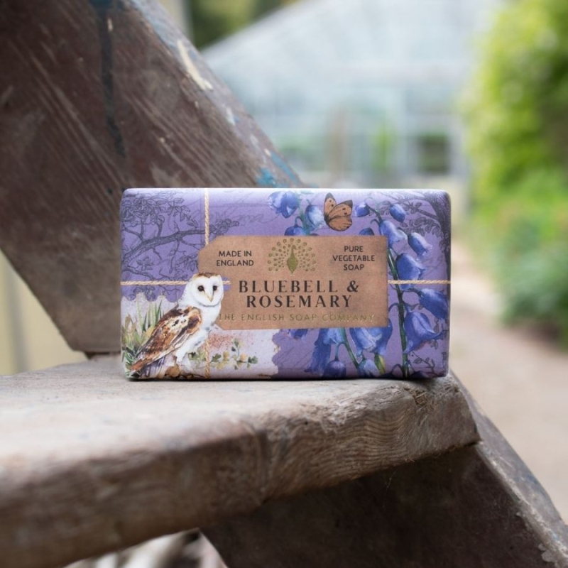 Луксозен сапун със Зюмбюл и Розмарин The English Soap Company Bluebell and Rosemary Soap 200g — 3
