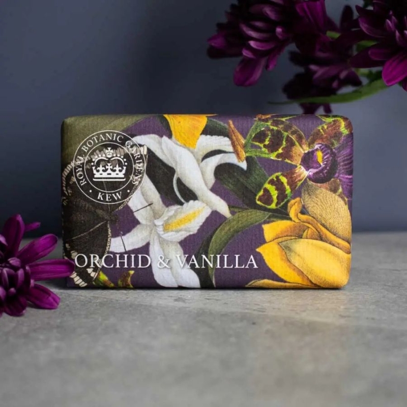 Луксозен сапун The English Soap Company Kew Gardens Orchid and Vanilla Soap 240 g — 2