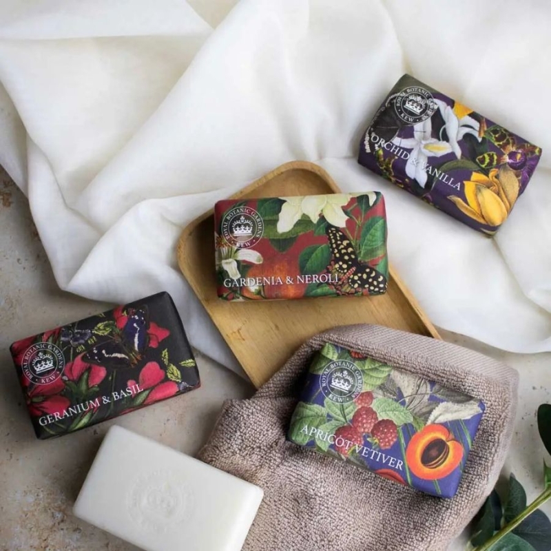 Луксозен сапун The English Soap Company Kew Gardens Orchid and Vanilla Soap 240 g — 3