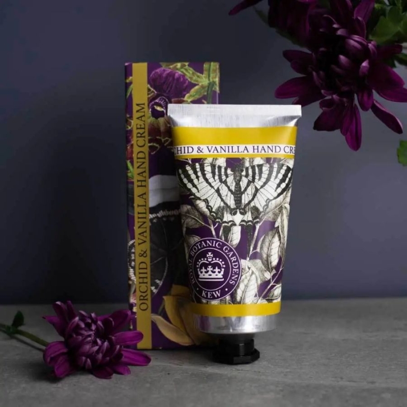 The English Soap Company Kew Gardens Orchid and Vanilla Hand Cream 75 ml — 2