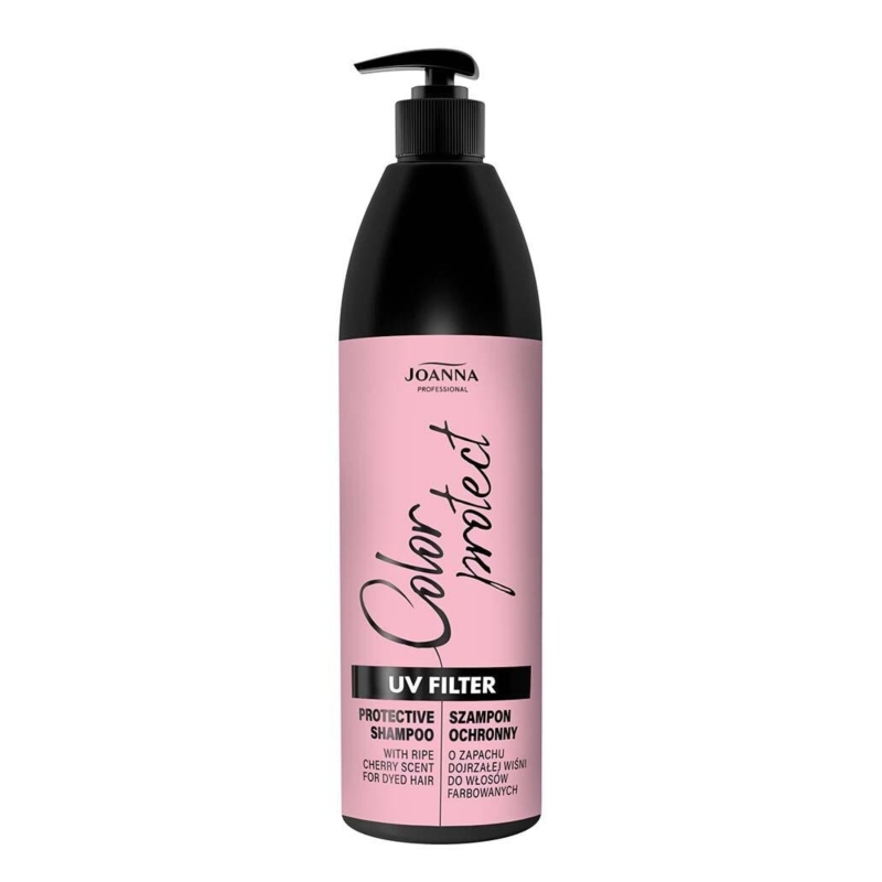 Защитен шампоан с UV филтър за боядисана и суха коса Joanna Professional UV Filter Protective Shampoo Cherry Scent 1000 ml