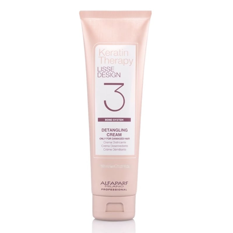 Подхранващ крем за увредена коса Alfaparf Keratin Therapy Detangling Cream 125ml