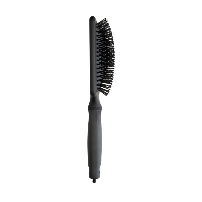 Четка за разресване Olivia Garden Expert Care Rectangular Nylon Bristles Black Label L — 2