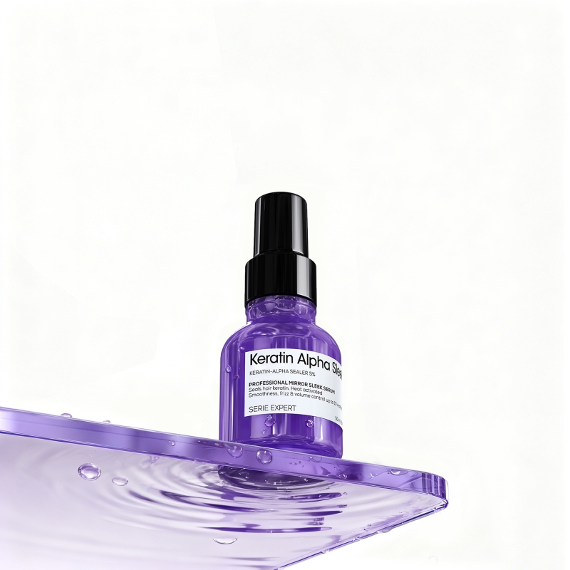 Изглаждащ серум за коса с огледален блясък L’Oréal Professionnel Keratin Alpha Mirror Sleek Serum 50 ml — 10