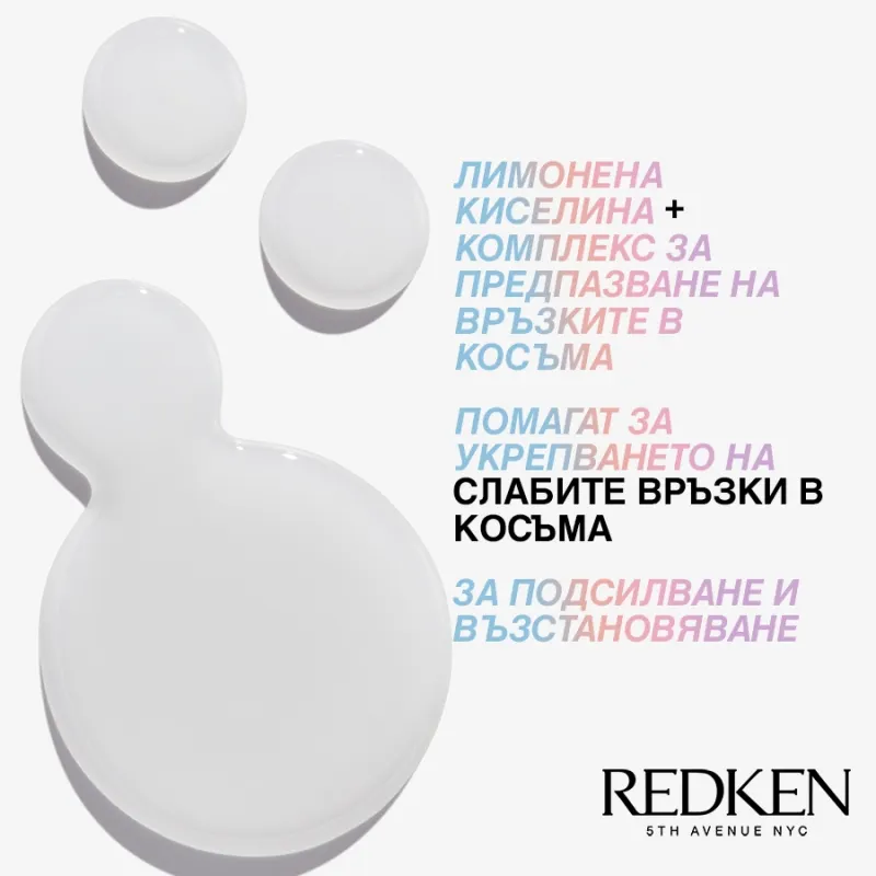 Anti-split ends and breakage routine Redken Acidic Bonding Concentrate Set — 3