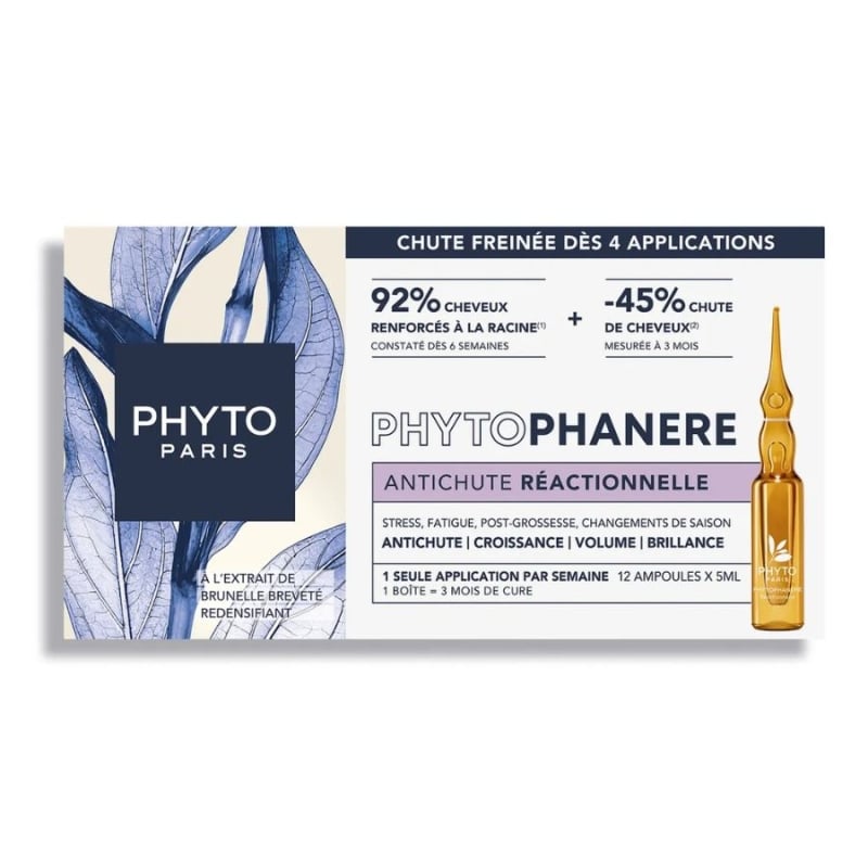 Phyto Phytophanere Anti-Reactive Hair Loss Treatment 12x5 ml