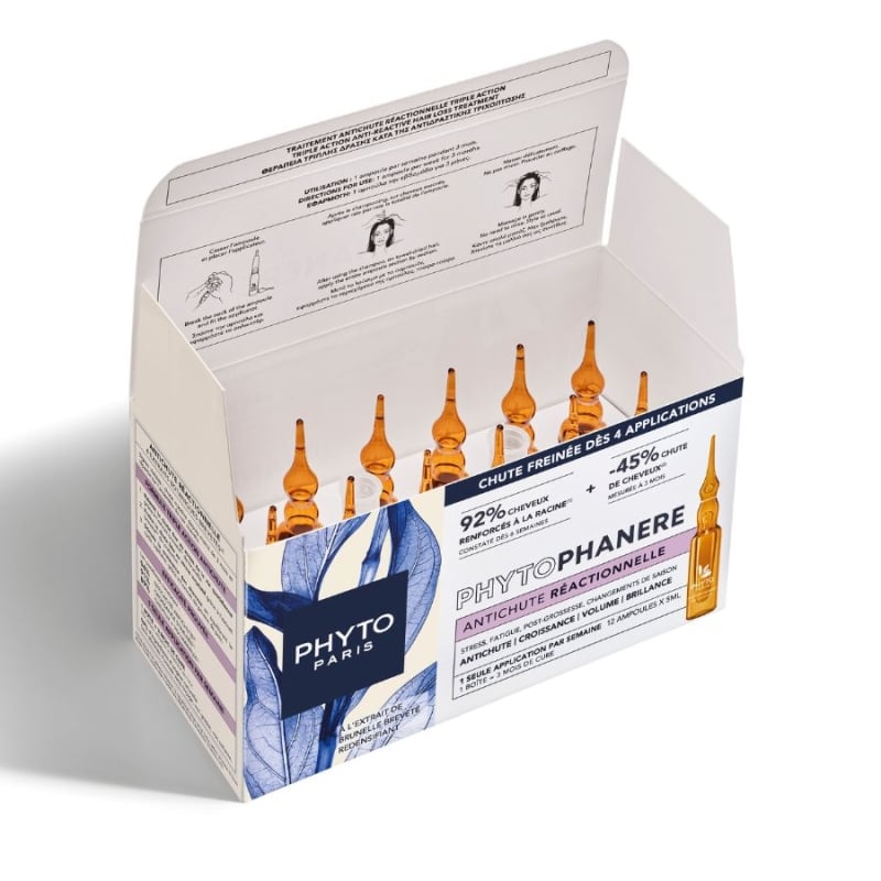 Phyto Phytophanere Anti-Reactive Hair Loss Treatment 12x5 ml — 2