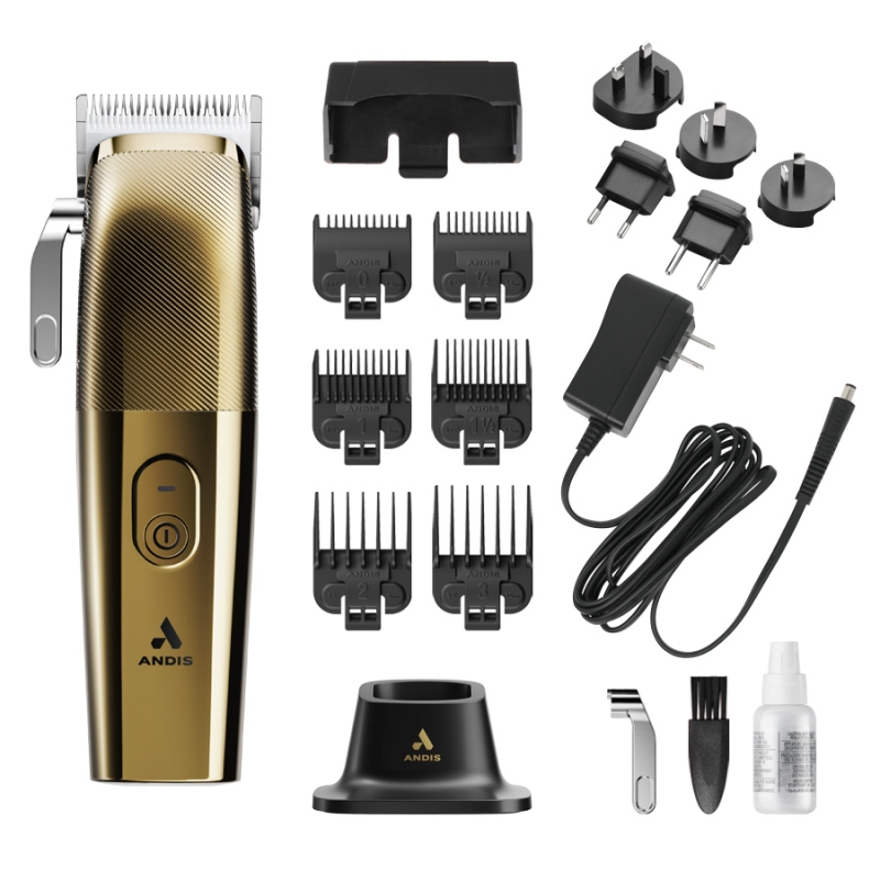 Професионална машинка за подстригване с Phaze нож, работа с и без кабел Andis Envy II Gold — 4