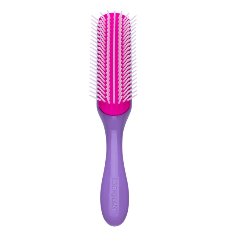 Четка за разресване, изглаждане и оформяне за плътна и гъста коса Denman D3 AFRICAN VIOLET