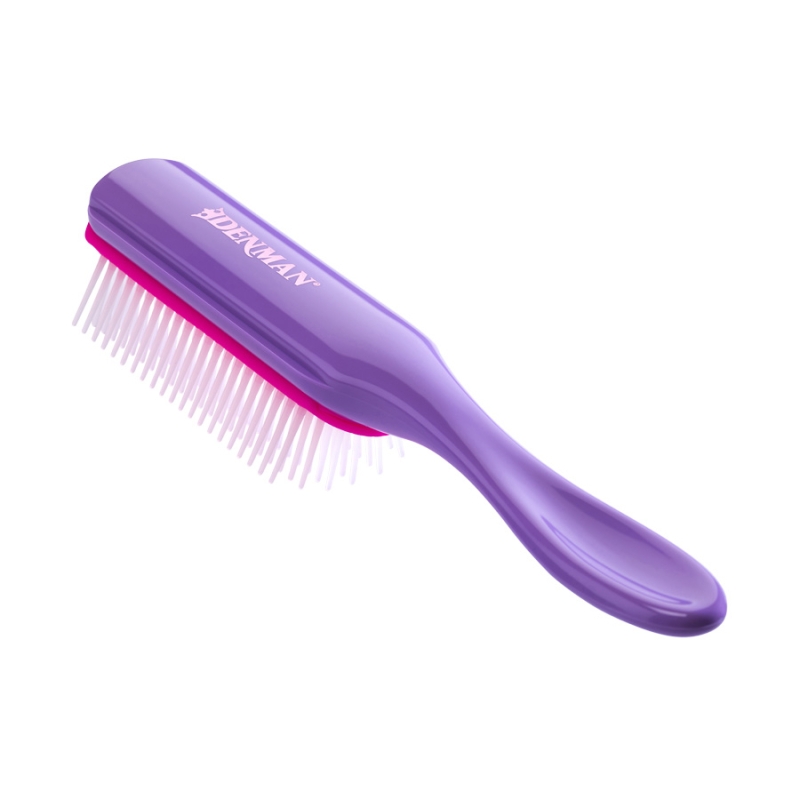 Четка за разресване, изглаждане и оформяне за плътна и гъста коса Denman D3 AFRICAN VIOLET — 4