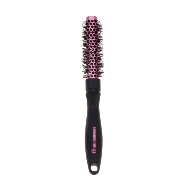 Професионална четка за сешоар с керамично покритие и обем в корена Denman SQUARGONOMICS PINK 20 mm