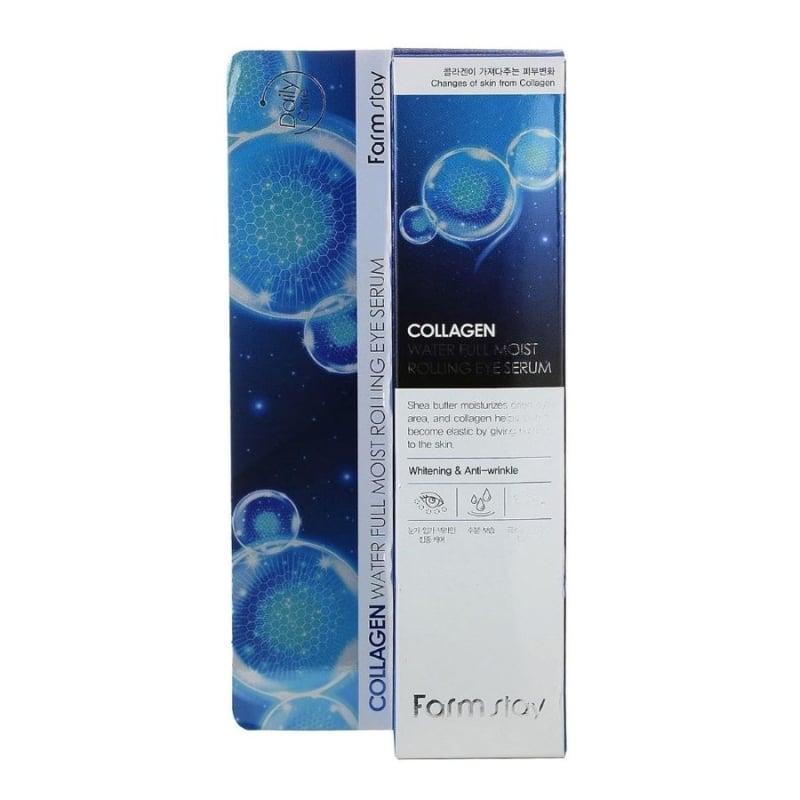 Farmstay Collagen Water Full Moist Rolling Eye Serum 25 ml — 2