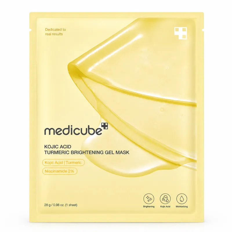 MEDICUBE Kojic Acid Turmeric Gold Jelly Gel Mask