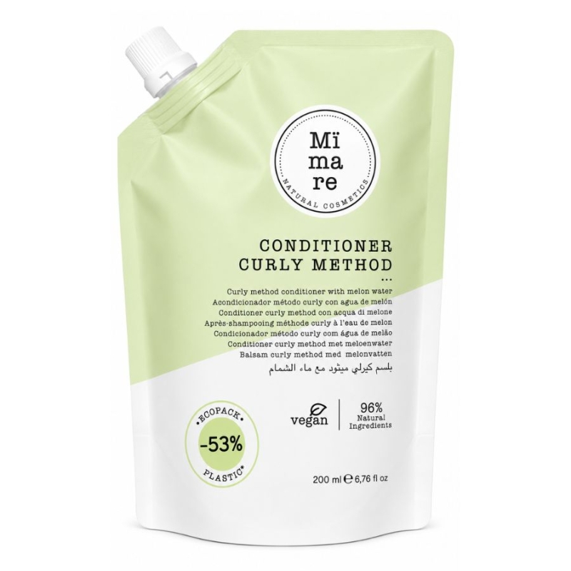 Хидратиращ балсам за къдрава коса с анти-фриз ефект и Curly Method формула MIMARE Curly Method Conditioner 200 ml