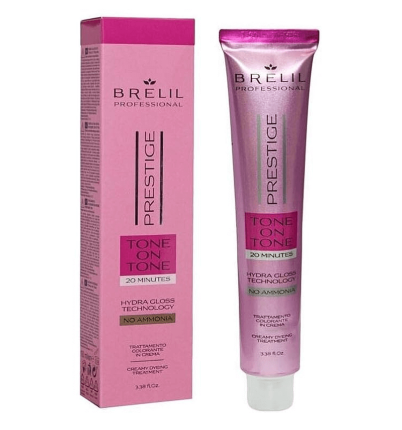 ПРОМО Професионална безамонячна боя за коса Brelil Prestige Tone on Tone 100ml
