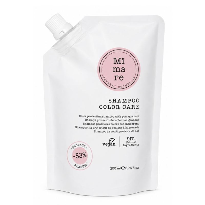 Шампоан за боядисана коса за защита на цвета, блясък и мекота MIMARE Color Care Shampoo 200 ml