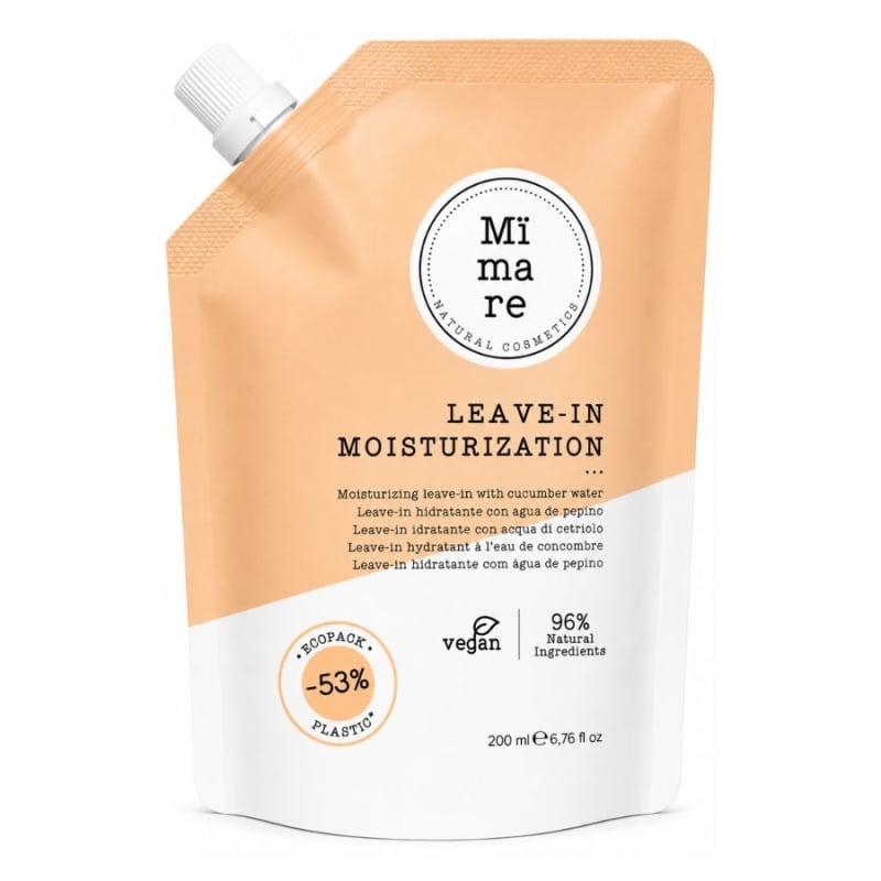 Хидратиращ крем без отмиване за суха и дехидратирана коса MIMARE Leave-In Moisturization 200 ml