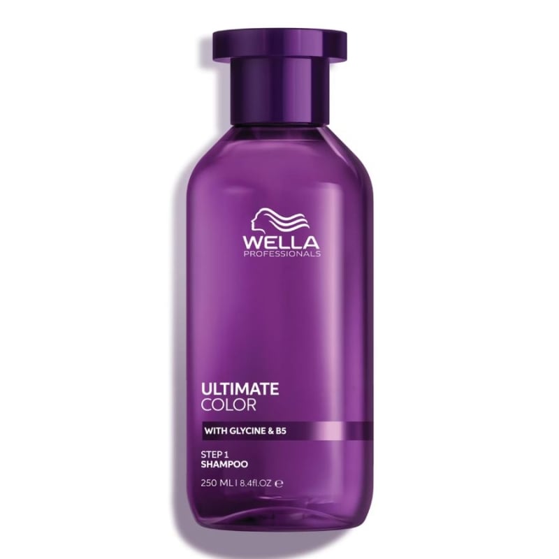 Шампоан за боядисана коса за блясък, мекота и защита на цвета Wella Professionals Ultimate Color Shampoo 250 ml