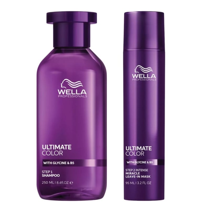 Комплект за боядисана коса за блясък, мекота и защита на цвета Wella Professionals Ultimate Color Duo Set