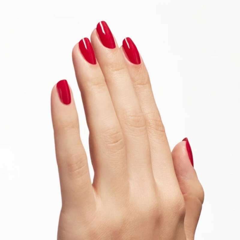 Заздравител за нокти против чупене и разслояване OPI Nail Envy Big Apple Red Nail Strengthener 15 ml — 2