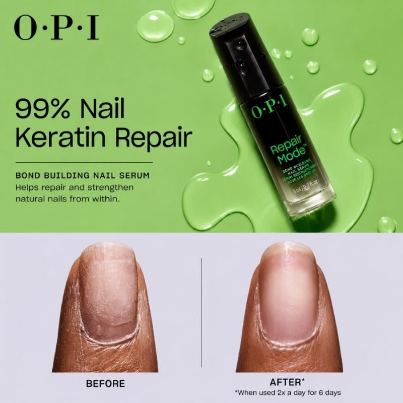 Серум за възстановяване на увредени нокти с Ulti-Plex технология OPI Repair Mode Bond Building Nail Serum 9 ml — 2